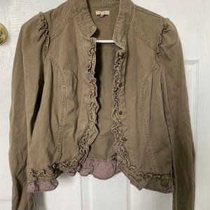 Sashimi Green Blazer Jacket